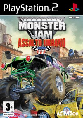 Immagine della copertina del gioco Monster Jam: Assalto Urbano per PlayStation 2