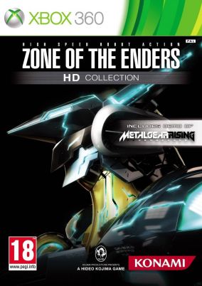 Immagine della copertina del gioco Zone of the Enders HD Collection per Xbox 360