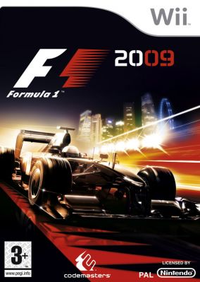 Immagine della copertina del gioco F1 2009 per Nintendo Wii