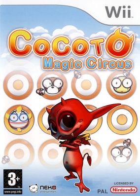 Copertina del gioco Cocoto Magic Circus per Nintendo Wii