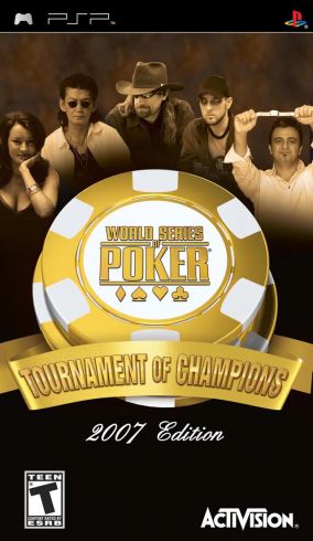 Immagine della copertina del gioco World Series of Poker: Tournament of Champions per PlayStation PSP