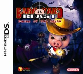 Immagine della copertina del gioco Barnyard Blast - il porcello delle tenebre per Nintendo DS