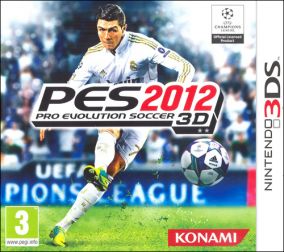 Copertina del gioco Pro Evolution Soccer 2012 3D per Nintendo 3DS