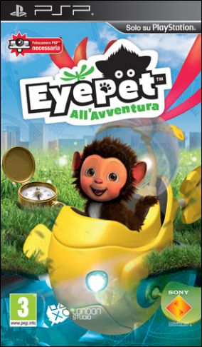 Copertina del gioco Eyepet all'avventura per PlayStation PSP