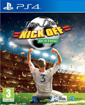 Copertina del gioco Dino Dini's Kick Off Revival per PlayStation 4