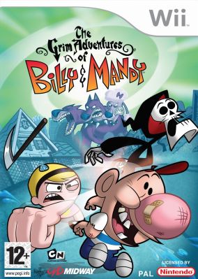 Copertina del gioco The Grim Adventures of Billy & Mandy  per Nintendo Wii