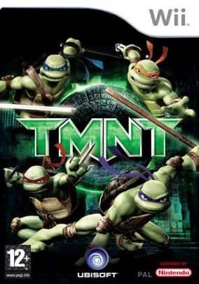 Copertina del gioco TMNT - Teenage Mutant Ninja Turtles per Nintendo Wii