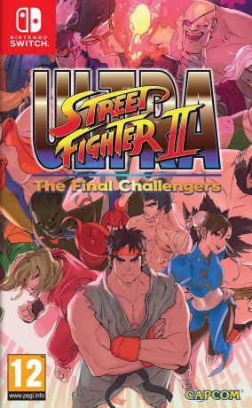 Copertina del gioco Ultra Street Fighter II: The Final Challengers per Nintendo Switch