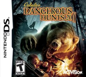 Copertina del gioco Cabela's Dangerous Hunts 2011 per Nintendo DS