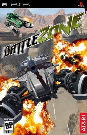 Immagine della copertina del gioco BattleZone per PlayStation PSP