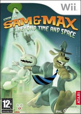 Immagine della copertina del gioco Sam & Max Beyond Time and Space per Nintendo Wii