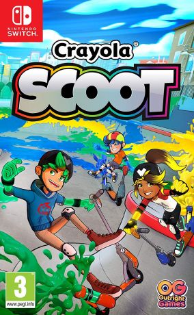 Immagine della copertina del gioco Crayola Scoot per Nintendo Switch
