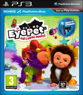 Copertina del gioco EyePet ed i suoi amici per PlayStation 3