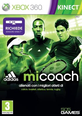 Immagine della copertina del gioco miCoach per Xbox 360