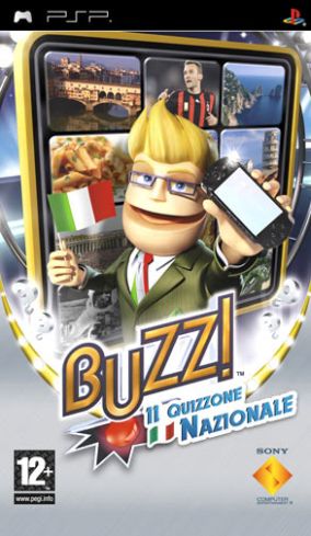 Immagine della copertina del gioco Buzz! Il Quizzone Nazionale per PlayStation PSP