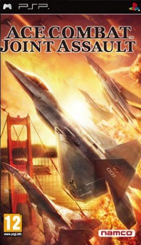 Immagine della copertina del gioco Ace Combat Joint Assault per PlayStation PSP
