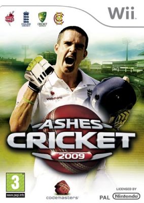 Copertina del gioco Ashes Cricket 2009 per Nintendo Wii