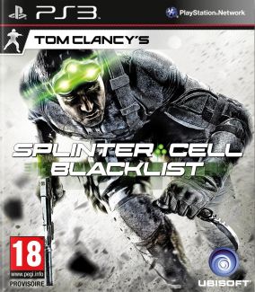 Copertina del gioco Splinter Cell Blacklist per PlayStation 3