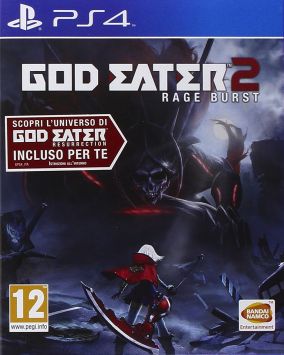 Immagine della copertina del gioco God Eater 2: Rage Burst per PlayStation 4