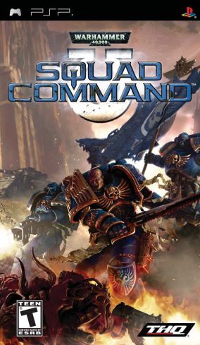 Immagine della copertina del gioco Warhammer 40.000: Squad Command per PlayStation PSP