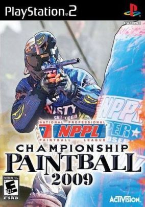 Immagine della copertina del gioco Millenium Series Championship Paintball 2009 per PlayStation 2