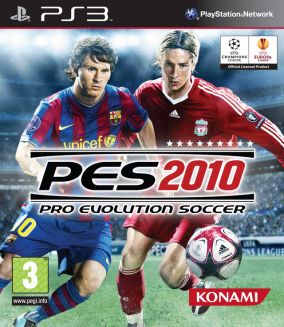 Copertina del gioco Pro Evolution Soccer 2010 per PlayStation 3