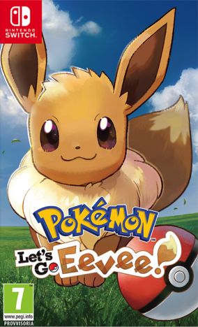Copertina del gioco Pokémon: Let's Go, Eevee! per Nintendo Switch