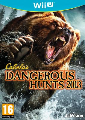 Immagine della copertina del gioco Cabela's Dangerous Hunts 2013 per Nintendo Wii U