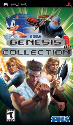 Immagine della copertina del gioco Sega Genesis Collection per PlayStation PSP
