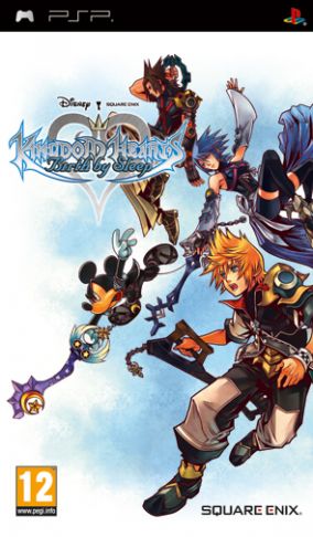 Immagine della copertina del gioco Kingdom Hearts: Birth by Sleep per PlayStation PSP