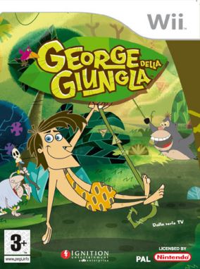 Immagine della copertina del gioco George Della Giungla per Nintendo Wii
