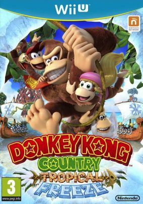 Immagine della copertina del gioco Donkey Kong Country: Tropical Freeze per Nintendo Wii U