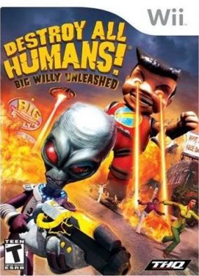 Immagine della copertina del gioco A Caccia di Umani! Big Willy Alla Riscossa per Nintendo Wii