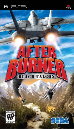 Immagine della copertina del gioco After Burner Black Falcon per PlayStation PSP