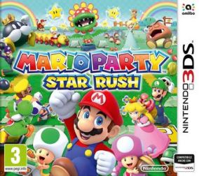 Copertina del gioco Mario Party Star Rush per Nintendo 3DS