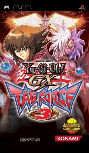 Immagine della copertina del gioco Yu-Gi-Oh! GX Tag Force 3 per PlayStation PSP