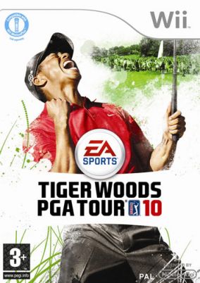 Copertina del gioco Tiger Woods PGA Tour 10 per Nintendo Wii
