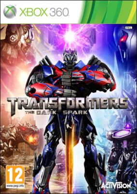 Copertina del gioco Transformers: Rise of the Dark Spark per Xbox 360