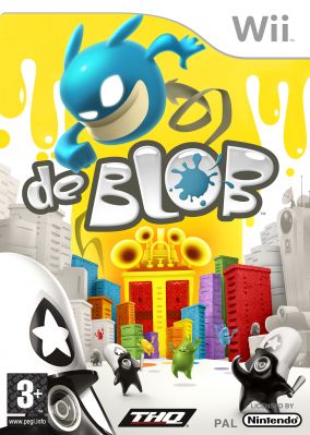 Copertina del gioco de Blob per Nintendo Wii