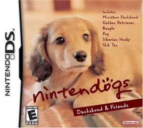 Immagine della copertina del gioco Nintendogs: Dachshund and Friends per Nintendo DS
