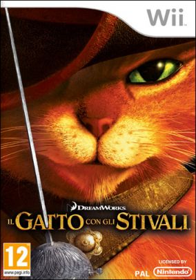 Immagine della copertina del gioco Il Gatto con Gli Stivali per Nintendo Wii