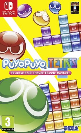 Copertina del gioco Puyo Puyo Tetris per Nintendo Switch