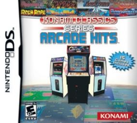 Immagine della copertina del gioco Konami Classics Series: Arcade Hits per Nintendo DS