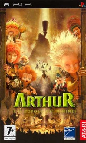 Copertina del gioco Arthur e il Popolo dei Minimei per PlayStation PSP