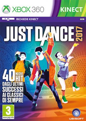Copertina del gioco Just Dance 2017 per Xbox 360