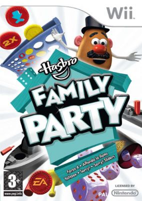 Immagine della copertina del gioco Hasbro Family Party per Nintendo Wii