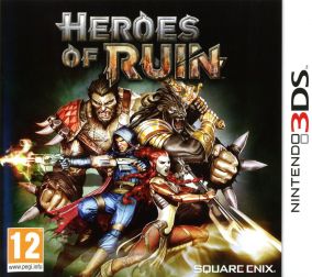 Immagine della copertina del gioco Heroes of Ruin per Nintendo 3DS