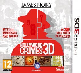 Copertina del gioco James Noir's Hollywood Crimes per Nintendo 3DS