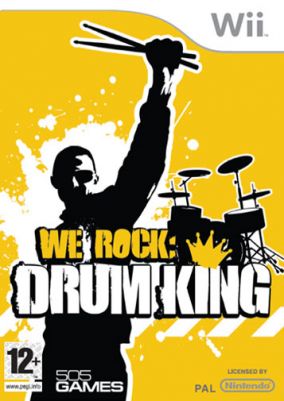 Copertina del gioco We Rock: Drum King per Nintendo Wii