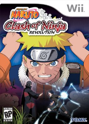 Immagine della copertina del gioco Naruto: Clash of Ninja Revolution per Nintendo Wii